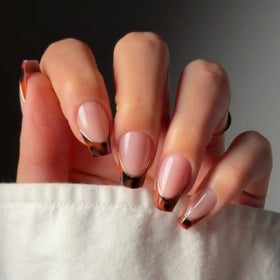 Glamnetic Press On Nails medium coffin kit front view