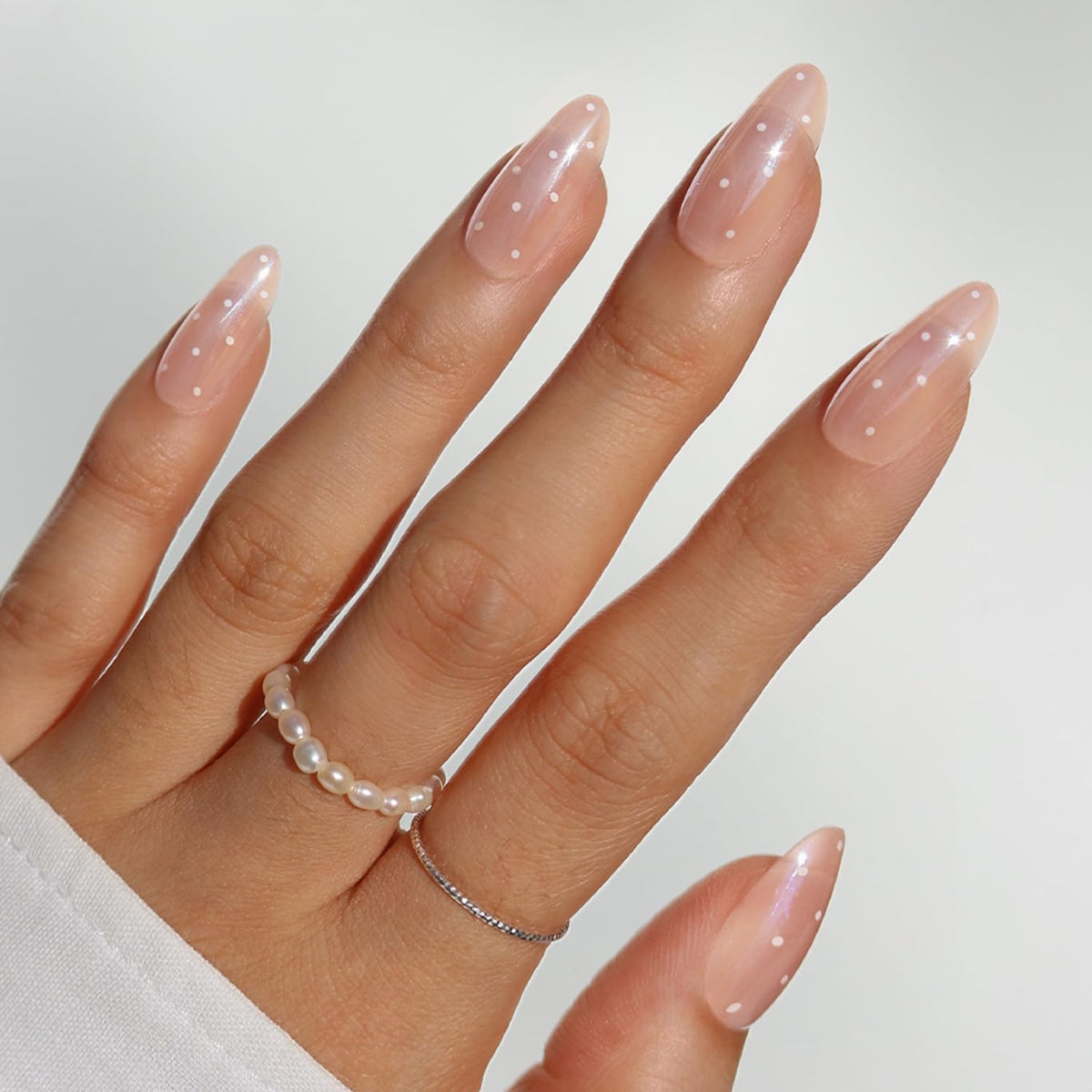 Glamnetic Press On Nails Medium Oval full kit front view