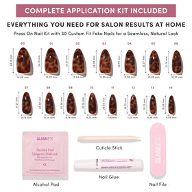 Glamnetic Press On Nails packaging and instructions