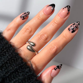 Glamnetic Press On Nails Short Almond 30 Pc Kit front view