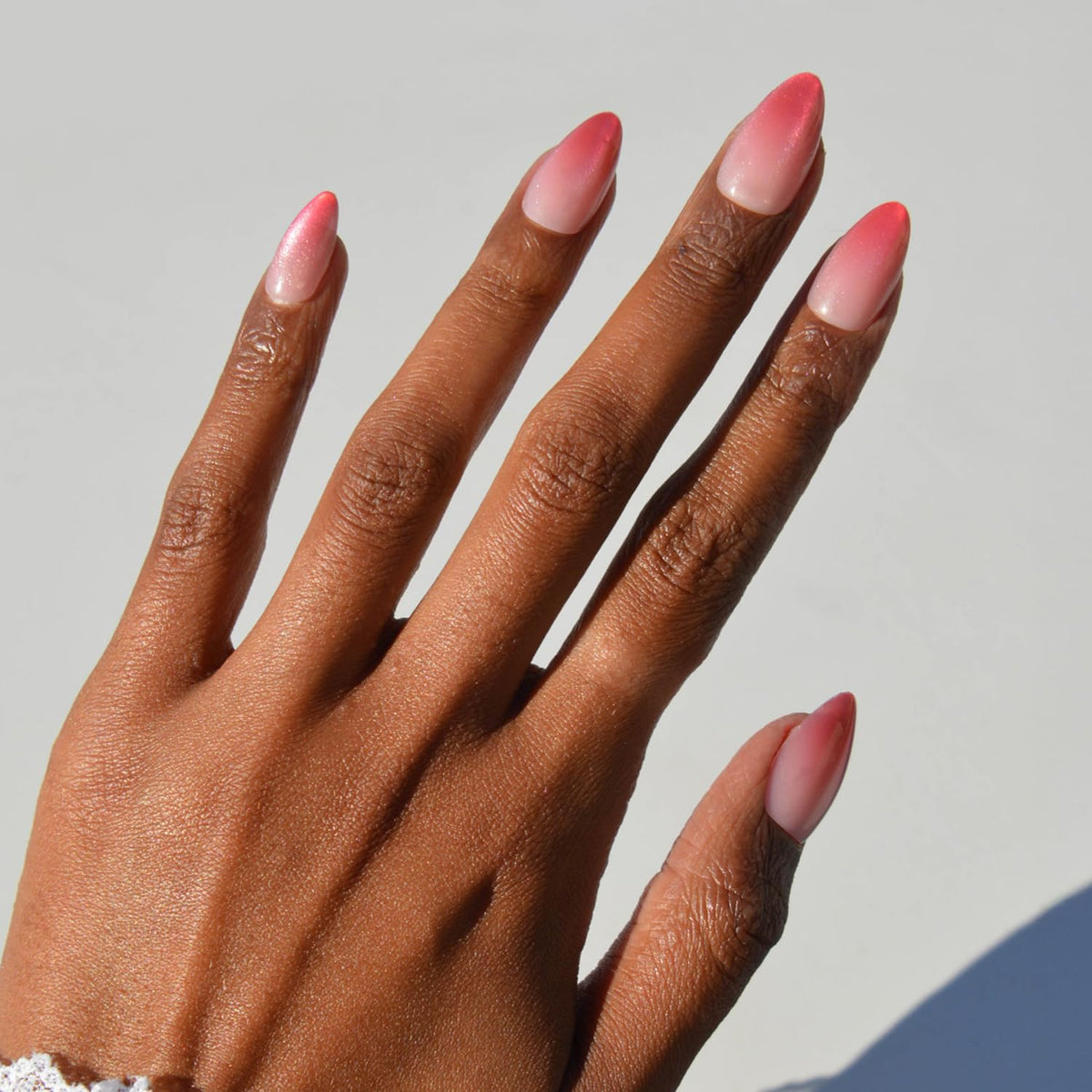 Glamnetic Press On Nails Short Almond Velvet kit front view