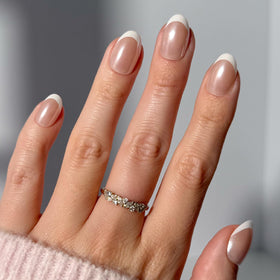 Glamnetic Press On Nails Short Oval Glossy full kit front view