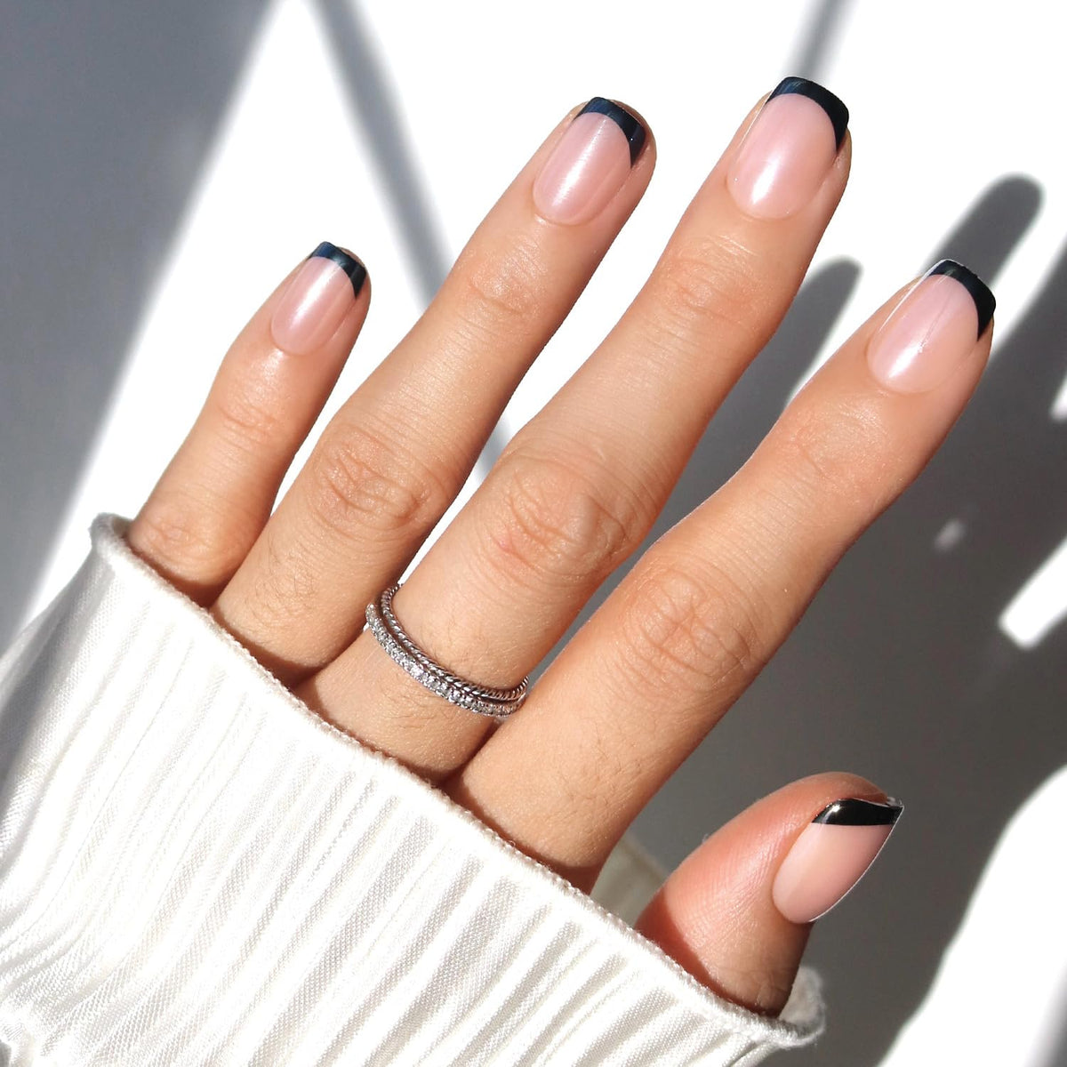 Glamnetic Press On Nails Short Squoval full kit front view