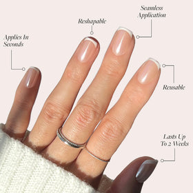Glamnetic Press On Nails Short Squoval variety of sizes