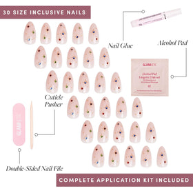 Glamnetic Press On Nails showing easy removal method