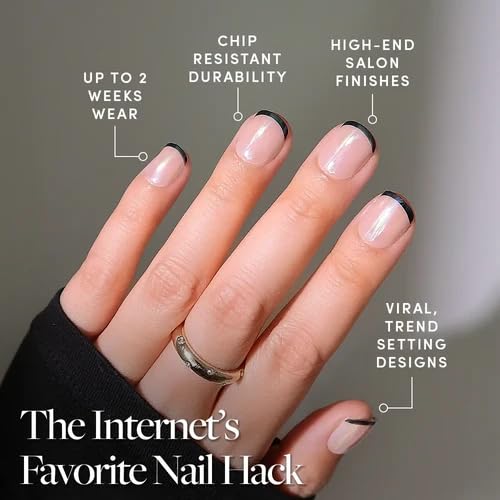 Glamnetic Press On Nails showing included nail glue and accessories