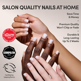 Glamnetic Press On Nails showing various sizes and accessories