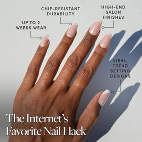 Glamnetic Press On Nails storage box and accessories