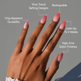 Glamnetic Press On Nails storage box and accessories