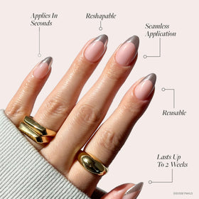 Glamnetic Press On Nails storage box and accessories