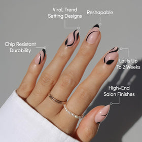 Glamnetic Press On Nails storage box with accessories