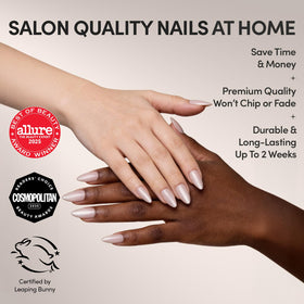 Glamnetic Press On Nails with storage box and accessories