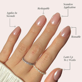 Glamnetic Press On Nails with storage box and accessories
