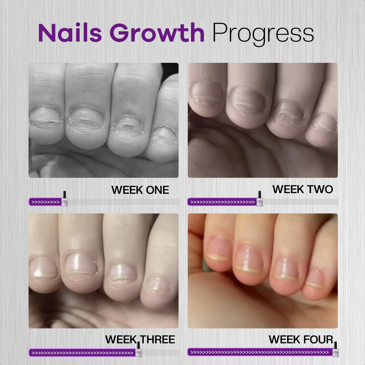 Glamonade Stop Nail Biting Polish 59g usage demonstration