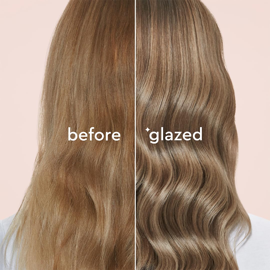 glaze Supergloss Color Conditioning Gloss application on hair