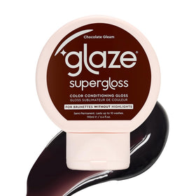 Glaze Supergloss Color Conditioning Gloss Chocolate Gleam front view