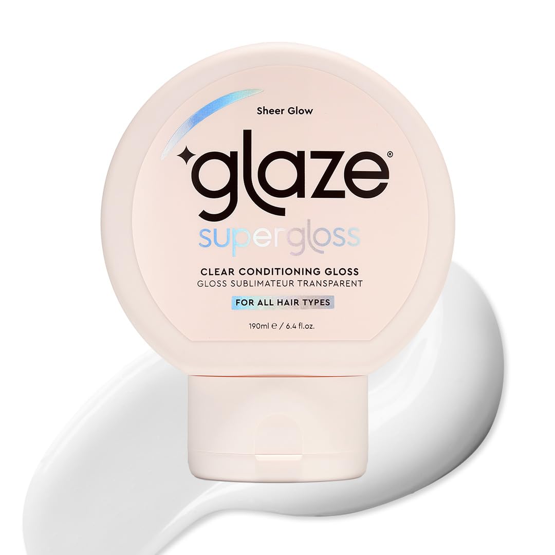 glaze Supergloss Sheer Glow Clear Conditioning Gloss front view