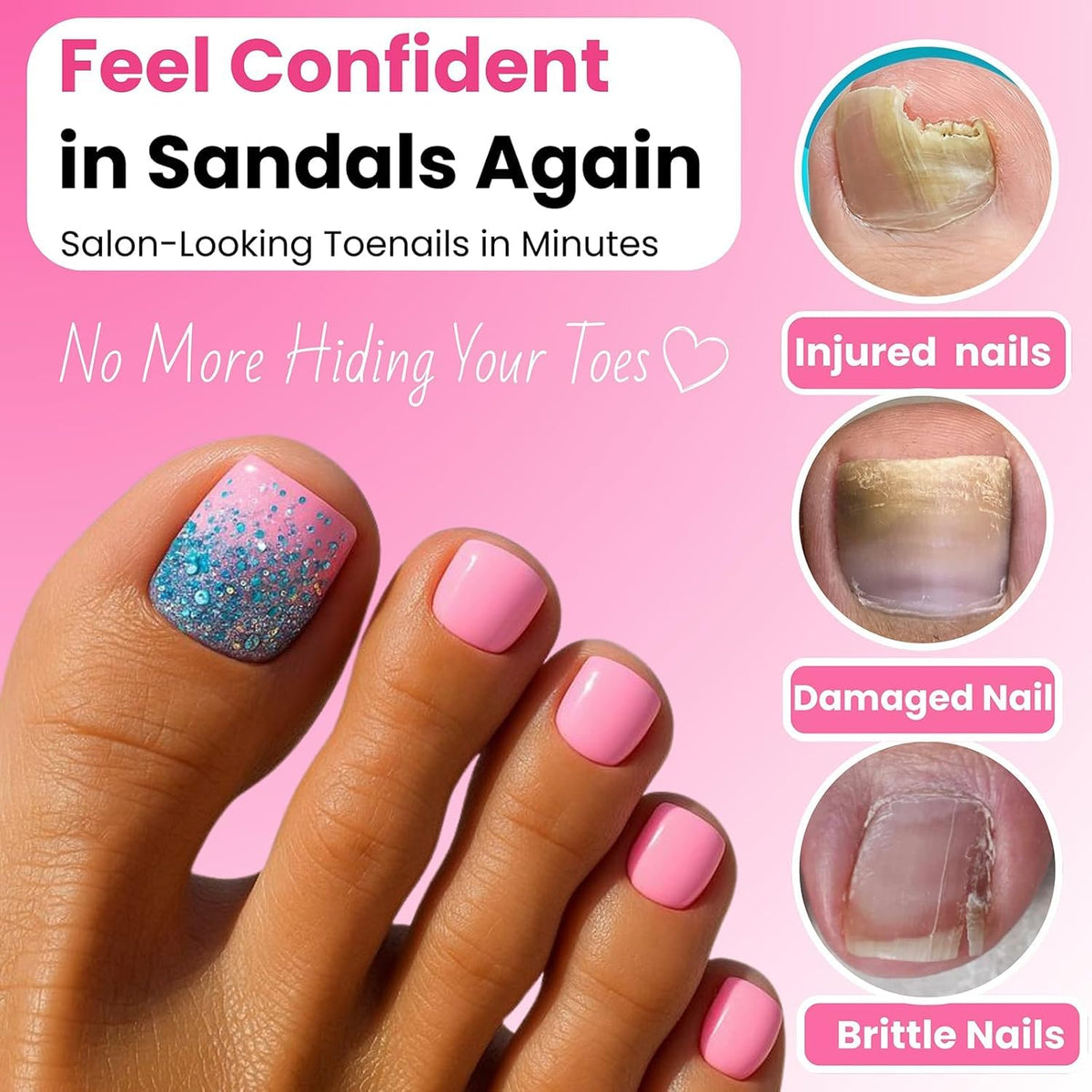 GlimightyX polygel colours in three shades