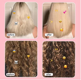 Glimmr 10-Minute Hair Mask on a hair care shelf