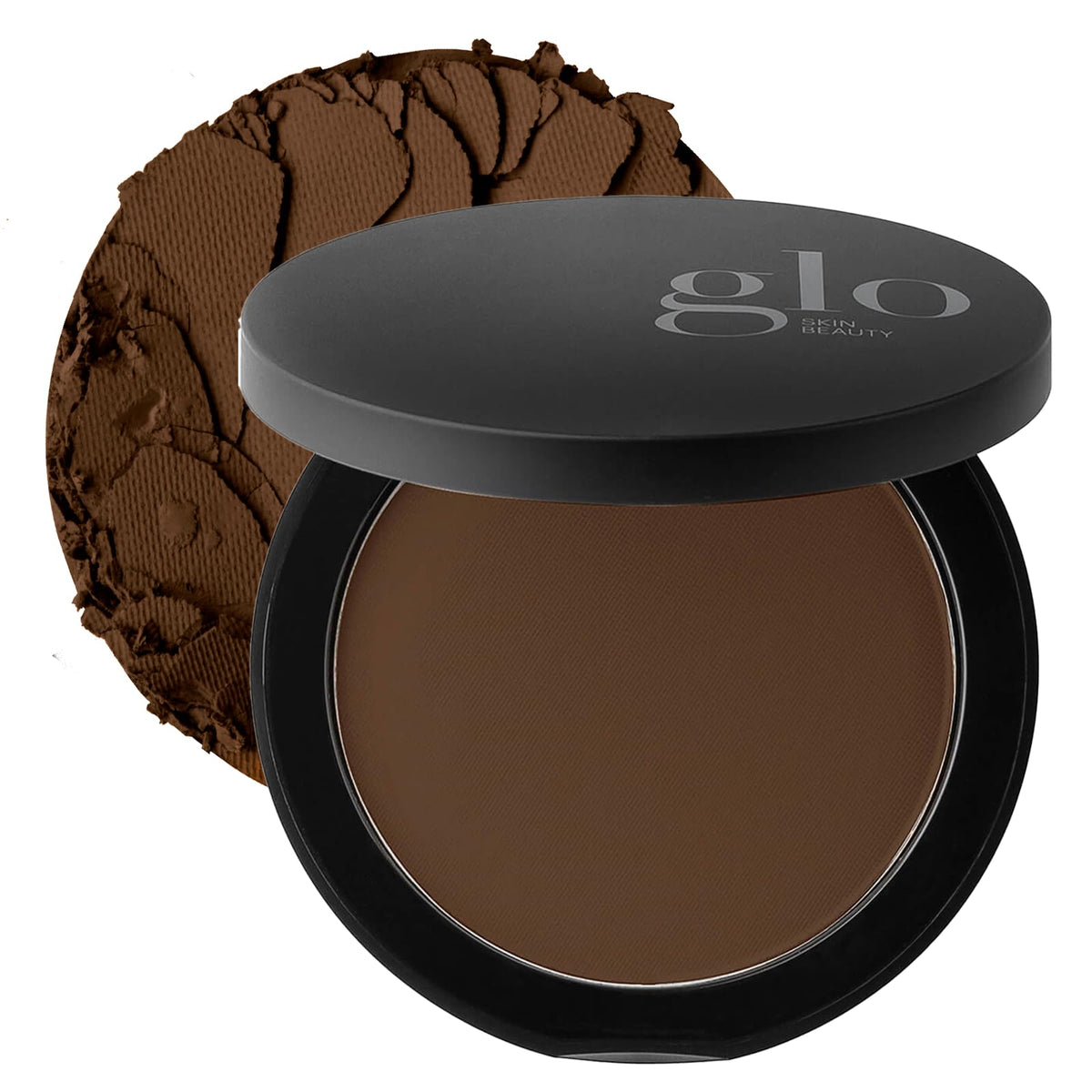 Glo Skin Beauty Pressed Base Powder Foundation Cocoa Medium front view