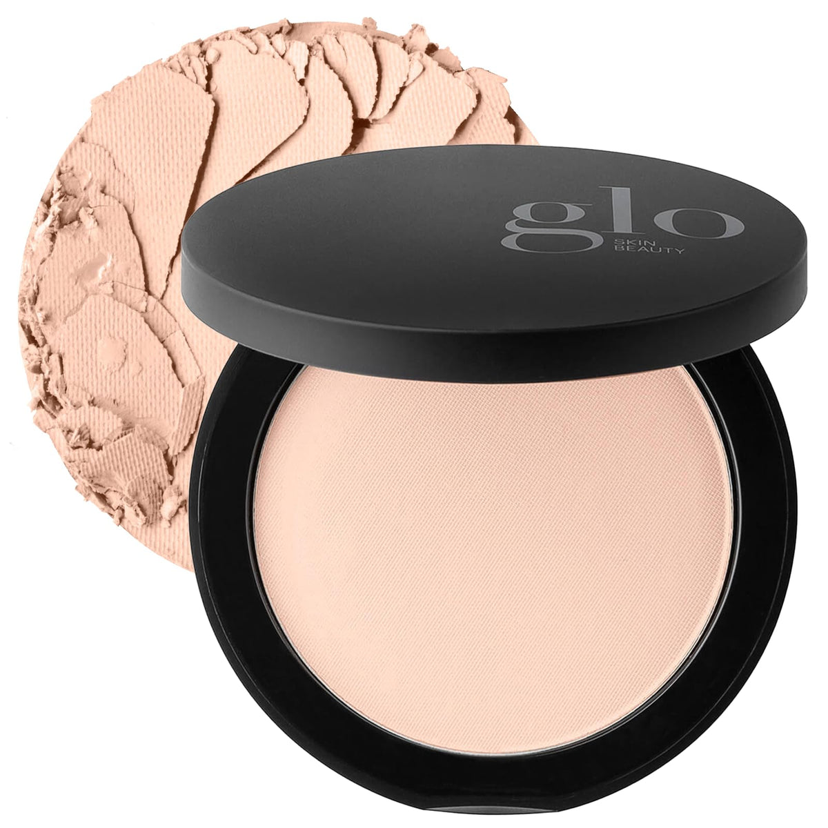 Glo Skin Beauty Pressed Base Powder Foundation front view with Beige Fair shade