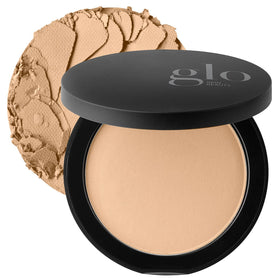 Glo Skin Beauty Pressed Base Powder Foundation Golden Dark front view