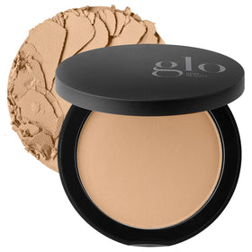 Glo Skin Beauty Pressed Base Powder Foundation Honey Medium front view