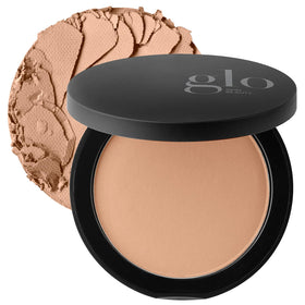 Glo Skin Beauty Pressed Base Powder Foundation Natural Dark front view