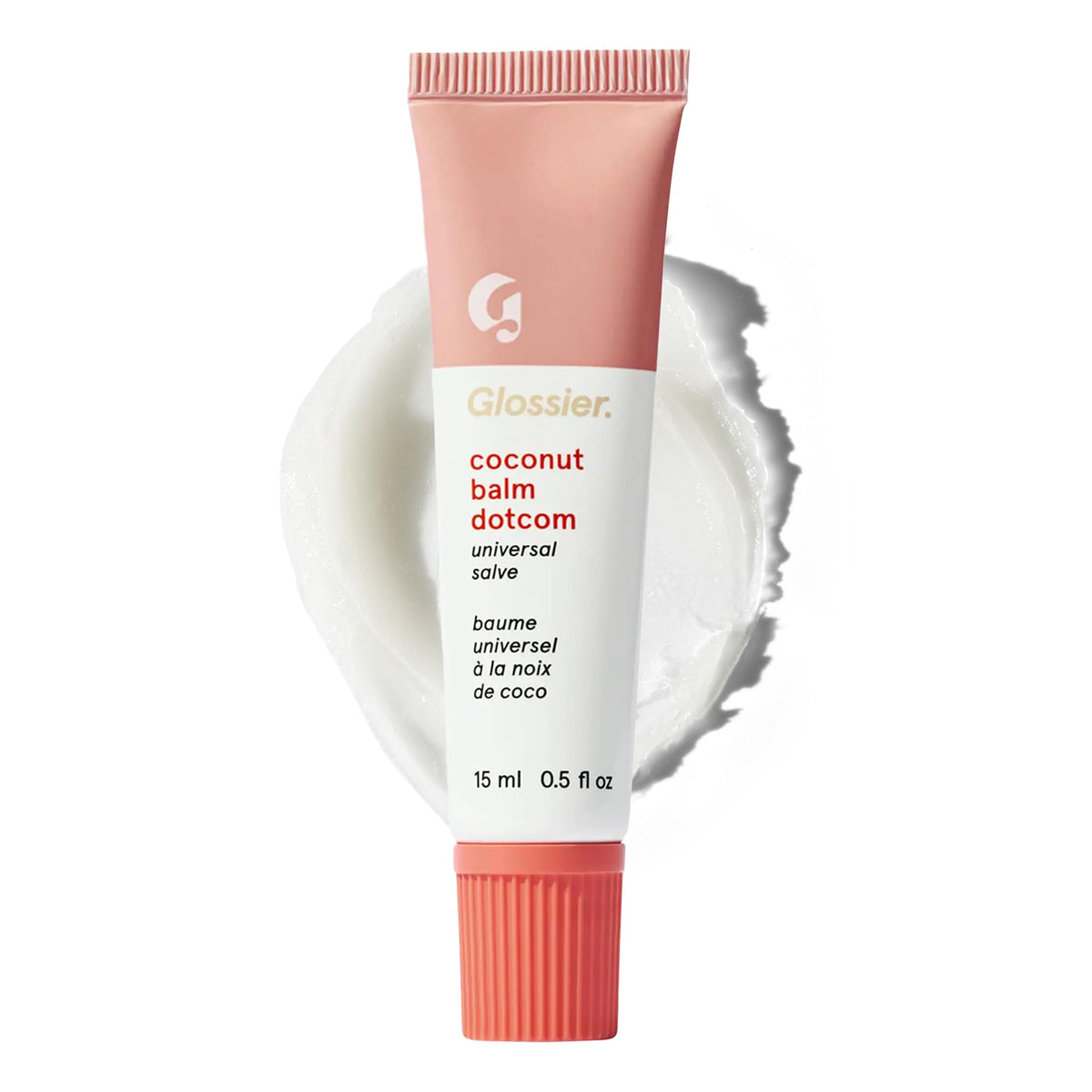 Glossier Balm Dotcom Lip Balm Coconut 18g front view