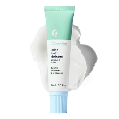 Glossier Balm Dotcom Lip Balm Mint front view