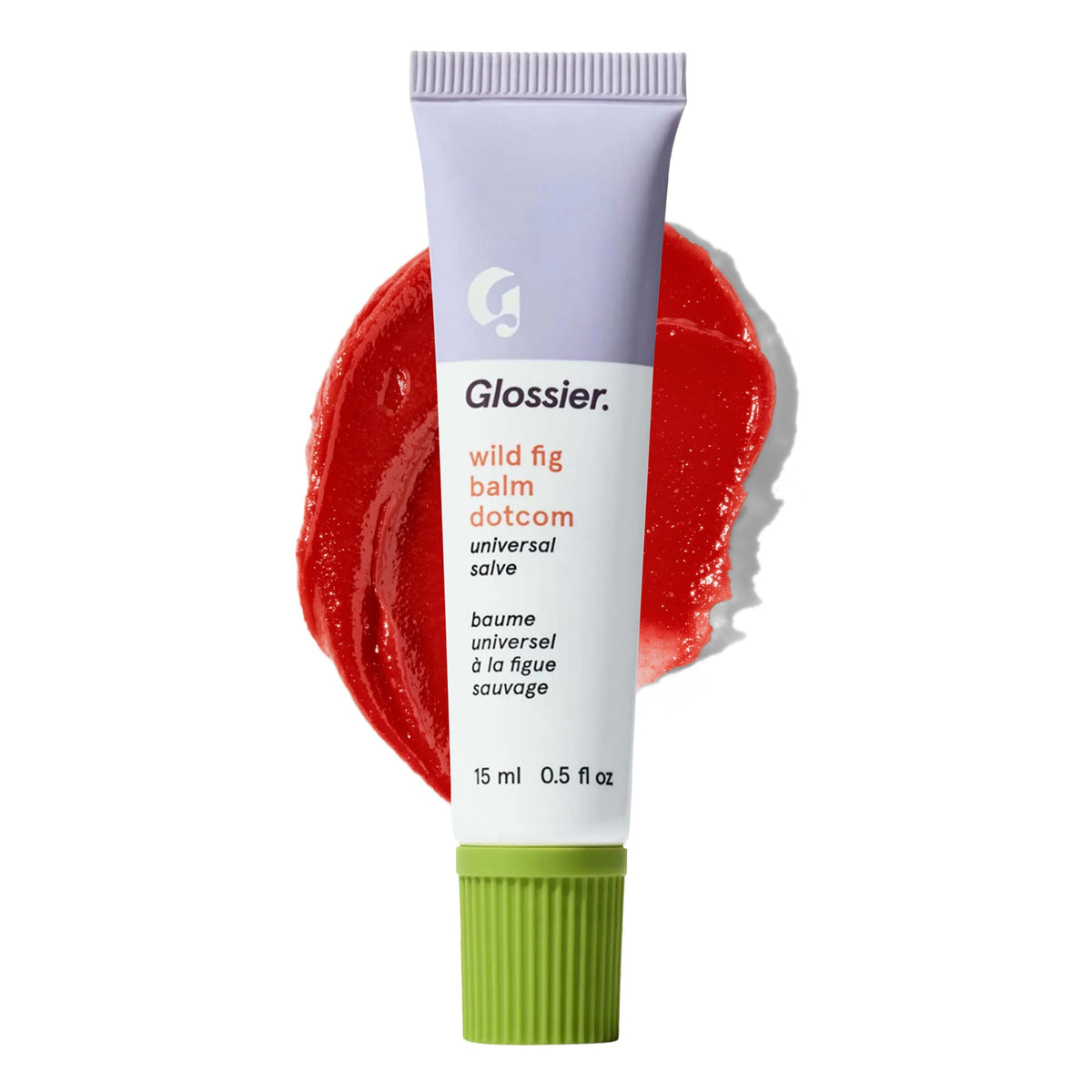 Glossier Balm Dotcom Wild Fig Coral Tint front view
