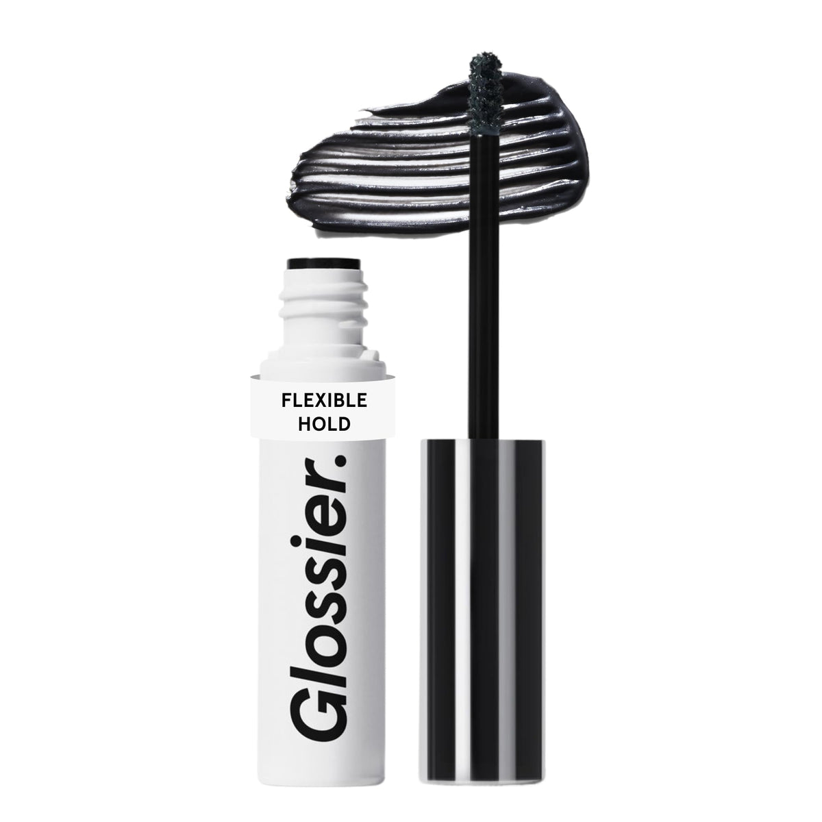 Glossier Boy Brow Eyebrow Gel Black front view