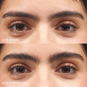 Glossier Boy Brow Eyebrow Gel Black precision mini brush