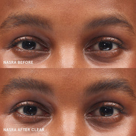 Glossier Boy Brow Eyebrow Gel Dark Brown precision mini brush