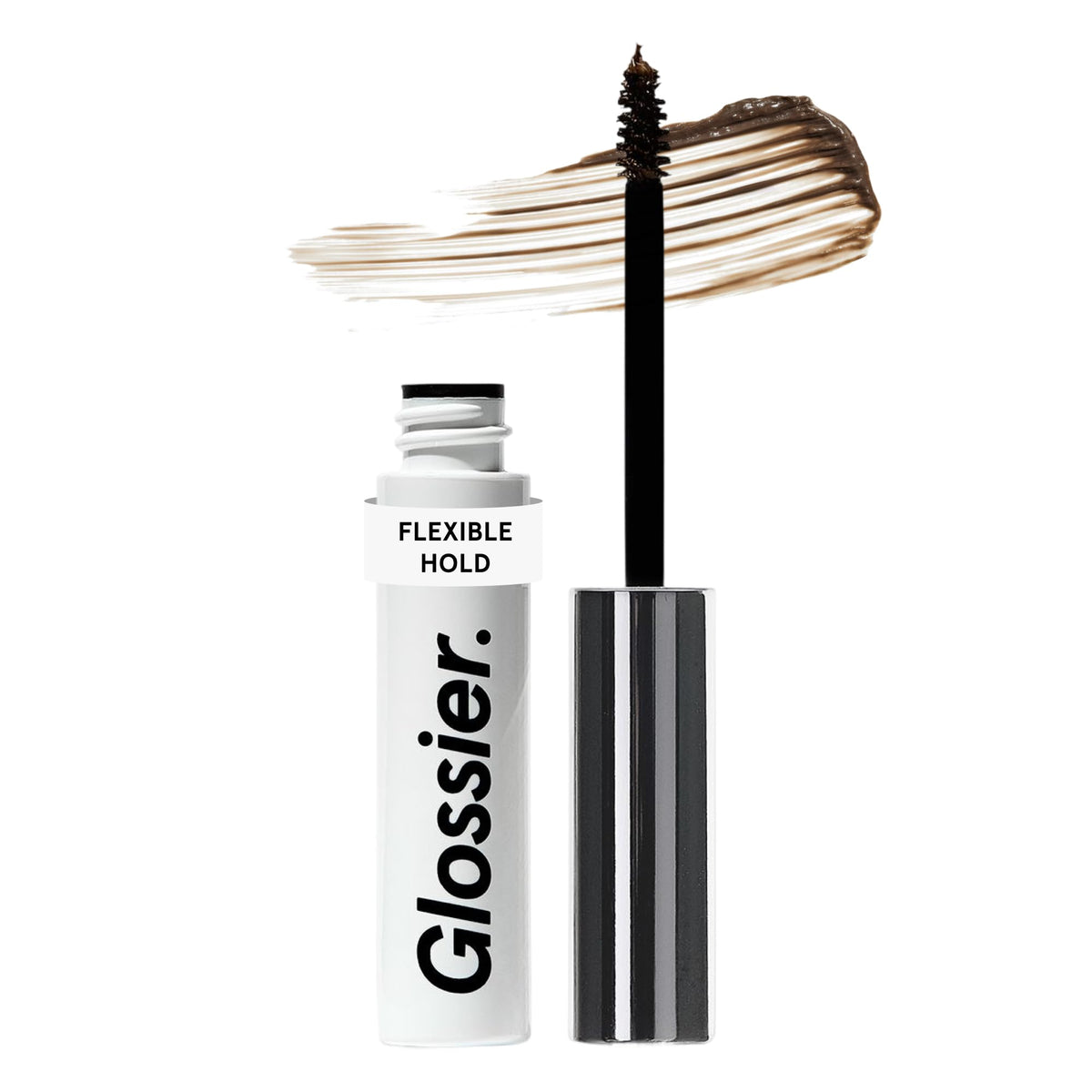 Glossier Boy Brow Eyebrow Gel Pomade in Brown front view