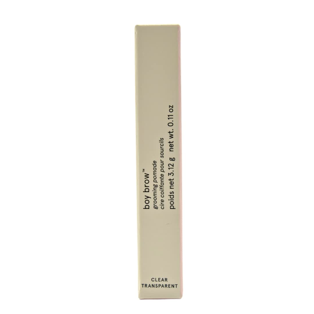 Glossier Boy Brow Gel-Pomade clear precision brush close-up