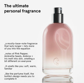 Glossier You Eau de Parfum Spray 50mL bottle side view