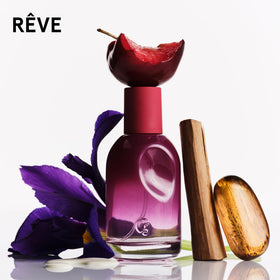 Glossier You Mini Wardrobe Fragrance Set with lifestyle scene