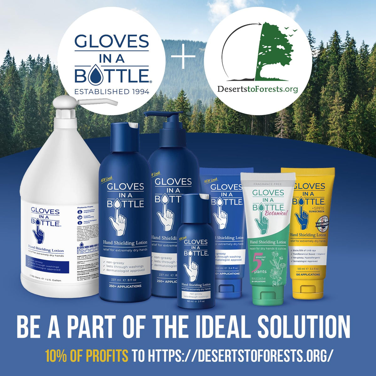 Gloves In A Bottle Shielding Lotion 2oz usage demonstration