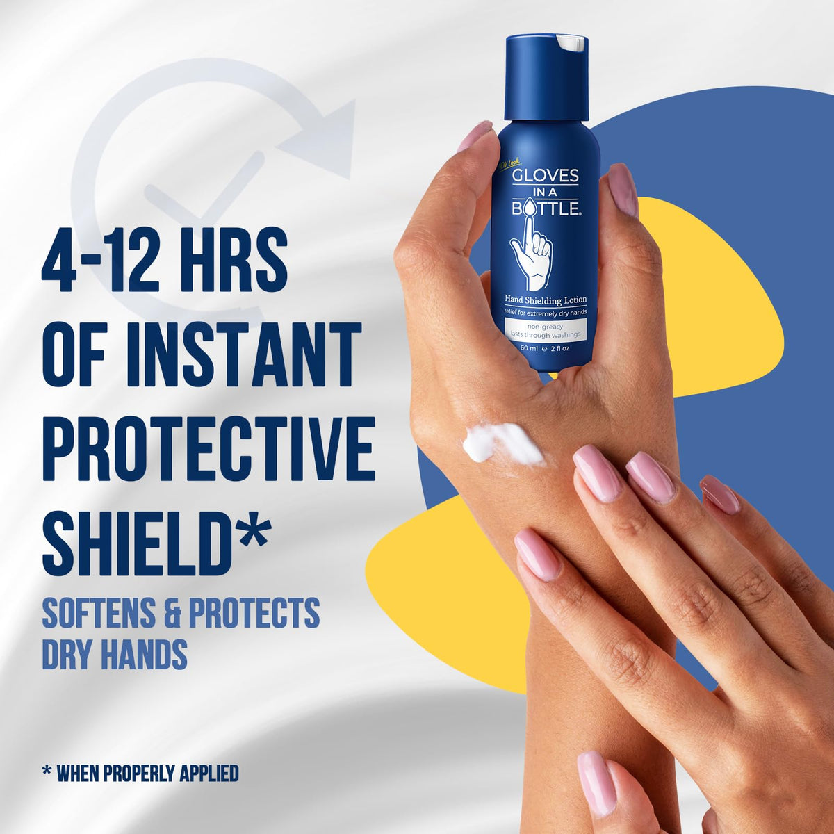 Gloves In A Bottle Shielding Lotion 60 mL side view