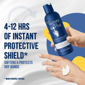 Gloves In A Bottle Shielding Lotion 8 oz application on hands