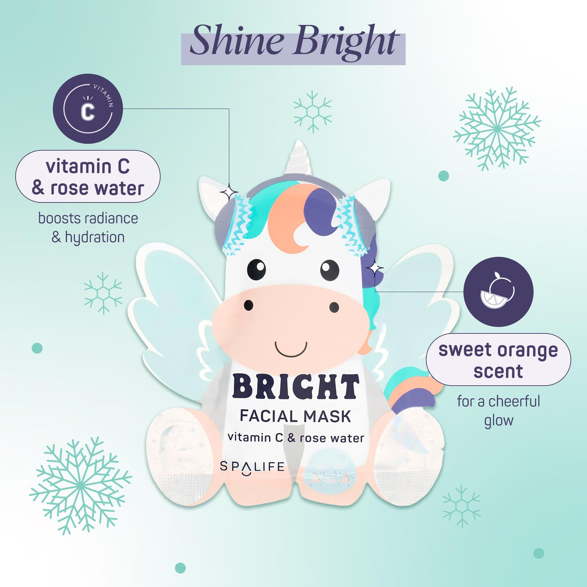 Glow Owl mask with niacinamide and willow bark