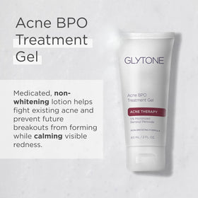 GLYTONE Acne BPO Gel 5% Benzoyl Peroxide back view