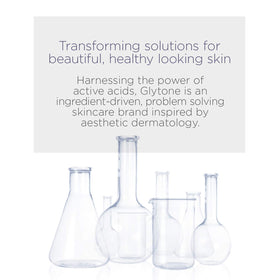 GLYTONE Acne BPO Gel 5% Benzoyl Peroxide in a bathroom setting