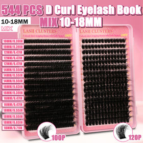 Gmagictobo Cluster Eyelash Extensions Kit packaging
