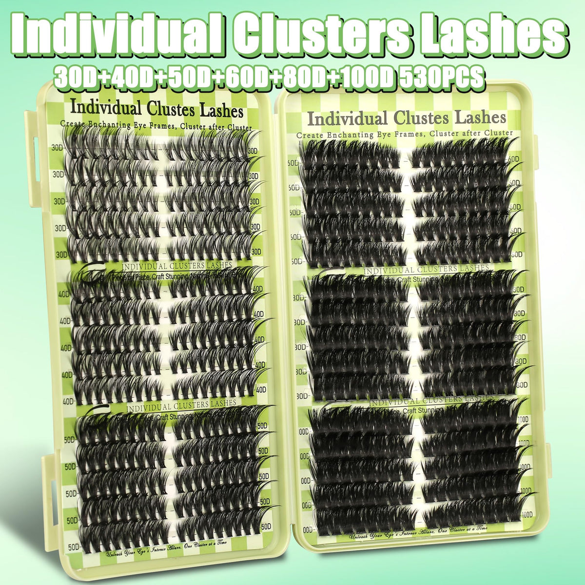 Gmagictobo Lash Clusters Kit packaging front view