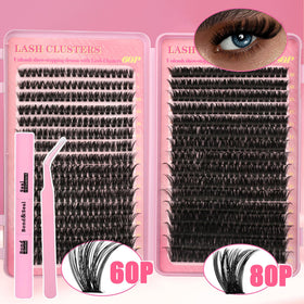 Gmagictobo Lash Extension Kit showing easy application process