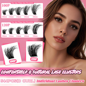 Gmagictobo lash tweezers for applying eyelash clusters