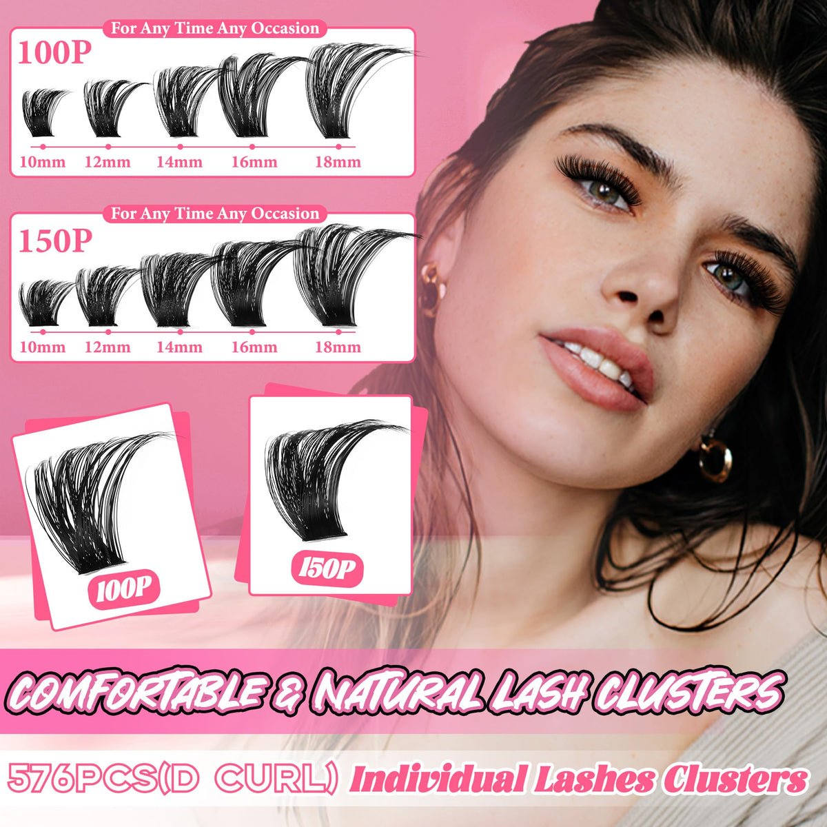Gmagictobo lash tweezers for precise application
