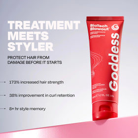 Goddess Blowout Leave-In Hair Mask packaging